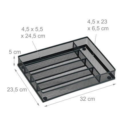 Tava pentru tacâmuri pentru cutii metalice