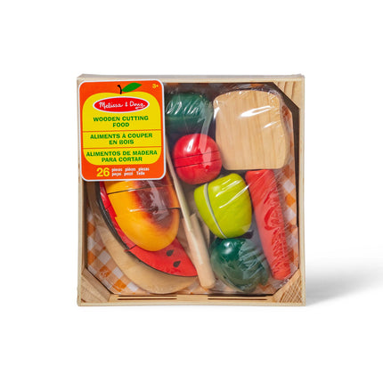 Set de joacă pentru tăierea alimentelor pentru copii, jucării din lemn pentru mâncare