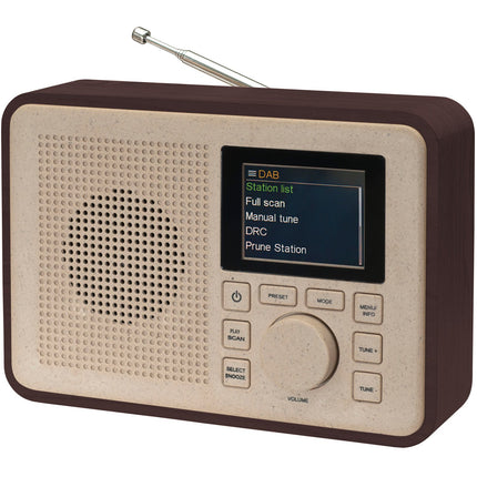 DAB+&FM-Radio Partly made of Bioplast