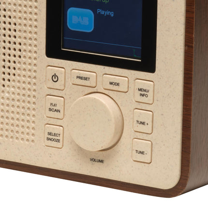 DAB+&FM-Radio Partly made of Bioplast