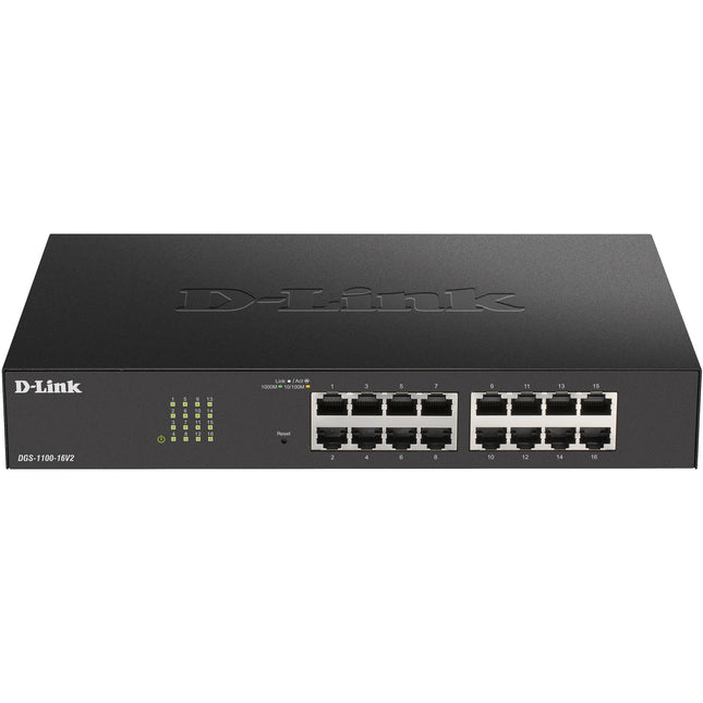 DGS-1100-16V2 16-port Smart Administerable Gigabit Switch