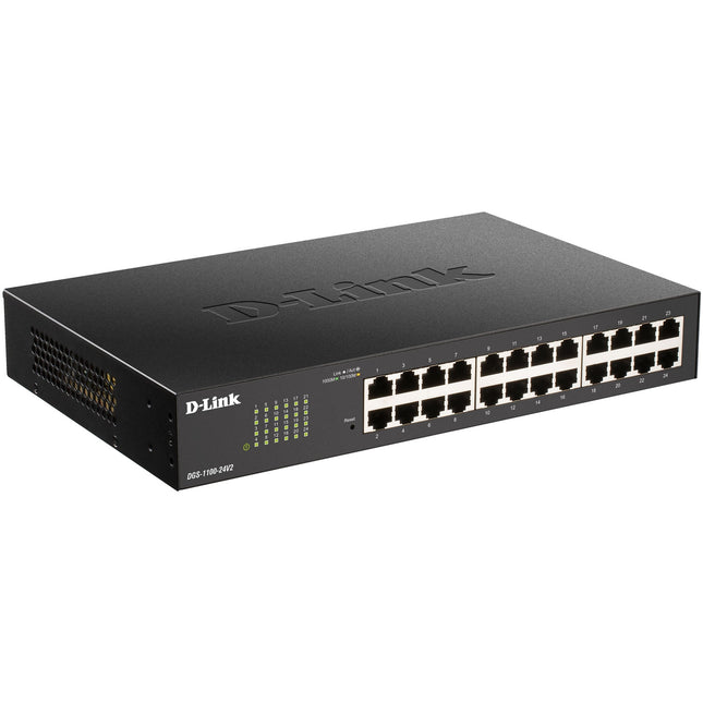 DGS-1100-24V2/E 24-port Smart Administerable Gigabit Switch
