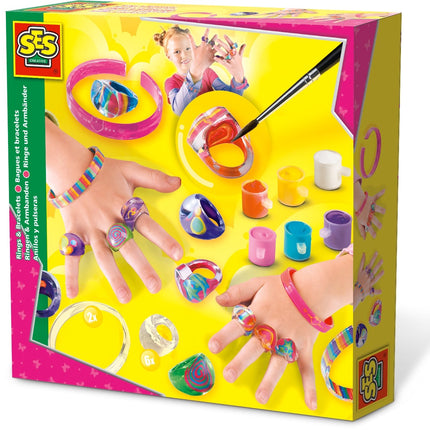 Set de bijuterii DIY: inele și brățări
