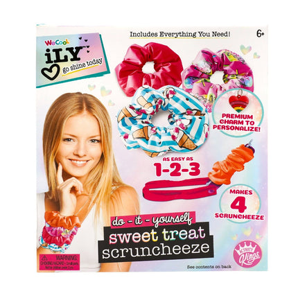 Set DIY Scruncheeze pentru accesorii creative de păr