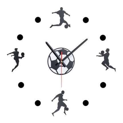 Ceas de perete DIY „Fotbal