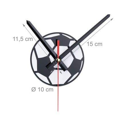 Ceas de perete DIY „Fotbal