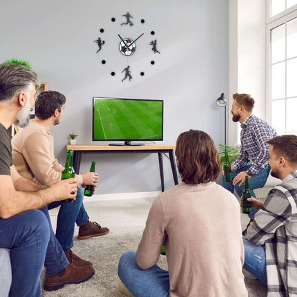 Ceas de perete DIY „Fotbal