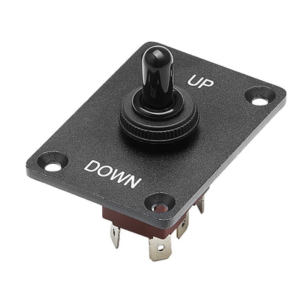 DPDT 6-Pin Momentary Toggle Switch, Waterproof Boot