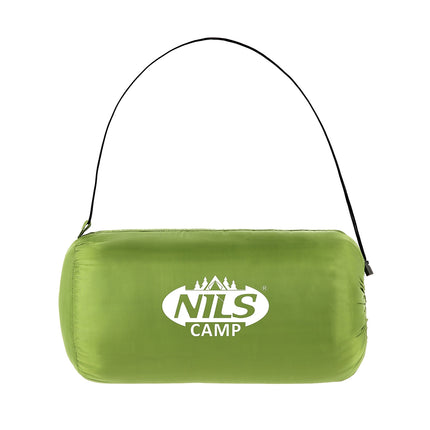 Sac de dormit verde închis, ușor, compact