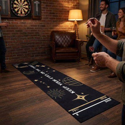 Covoraș pentru darts cu linie Oche, 60x260 cm, antiderapant