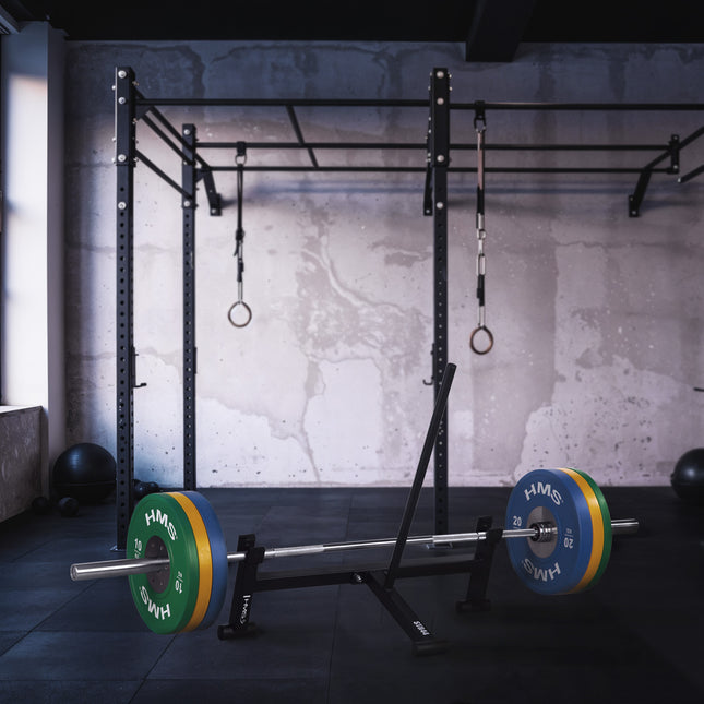 Deadlift Barbell Jack - Oțel de calitate comercială