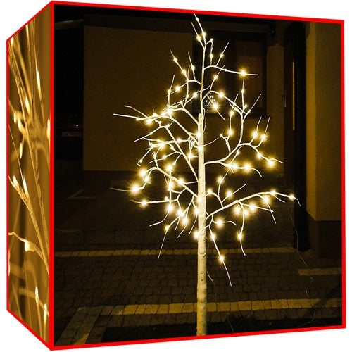 Mesteacan decorativ 180cm - lampi LED 31V