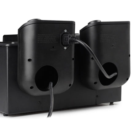 Deep fryer Double 2x3L 2x1800W Black