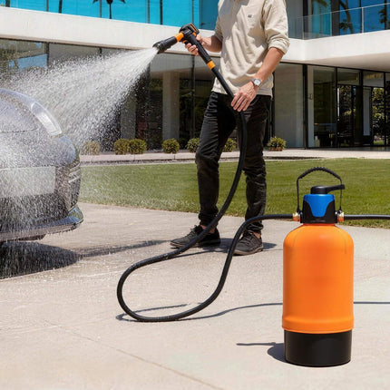 Deionized Water System for Car Wash – 10L Resin, TDS, Bypass Valve