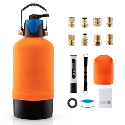 Deionized Water System for Car Wash – 10L Resin, TDS, Bypass Valve
