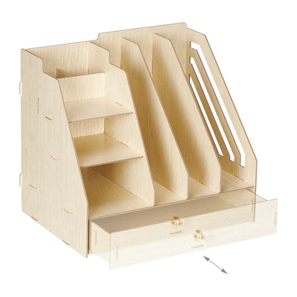Organizator de birou cu compartimente