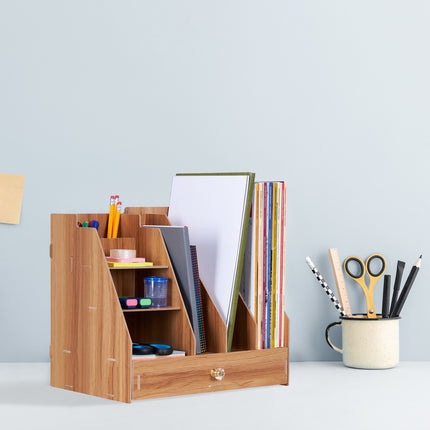 Organizator de birou cu compartimente