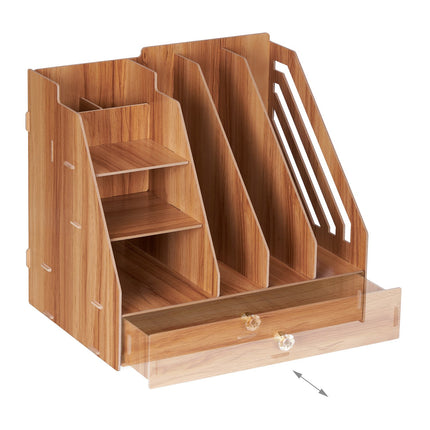 Organizator de birou cu compartimente
