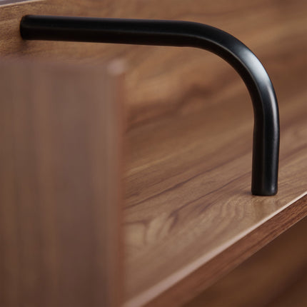 Desk With Shelving