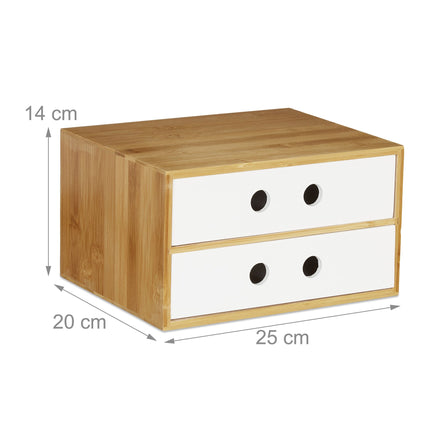 Organizare birou 2 sertare