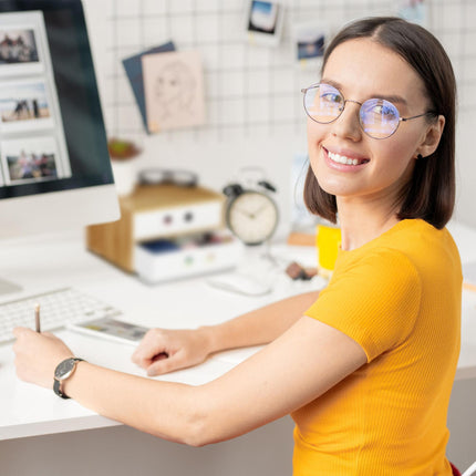 Organizare birou 2 sertare