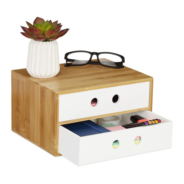Organizare birou 2 sertare