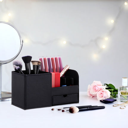 Organizare birou în aspect piele