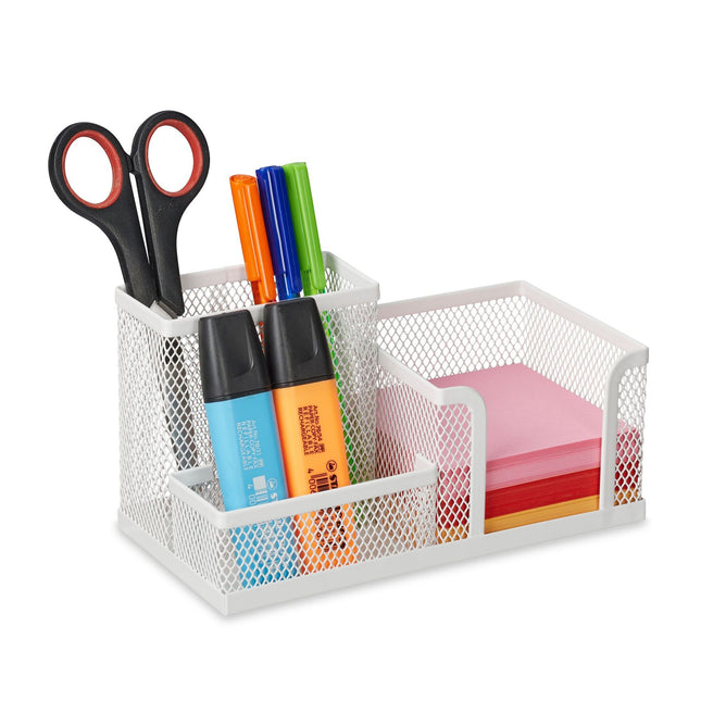 Organizare birou cu 3 compartimente