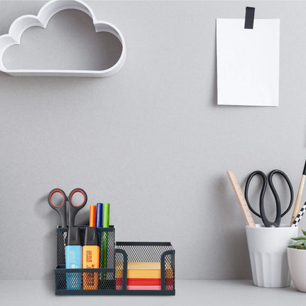 Organizare birou cu 3 compartimente