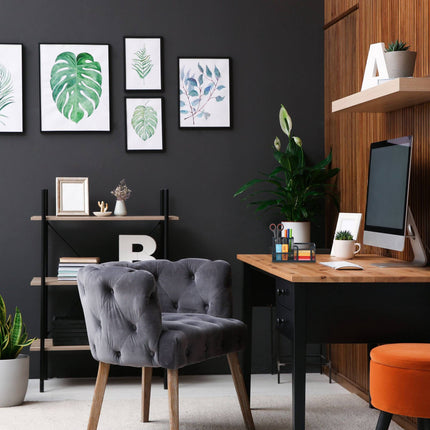 Organizare birou cu 3 compartimente
