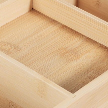 Desk organization with drawers
