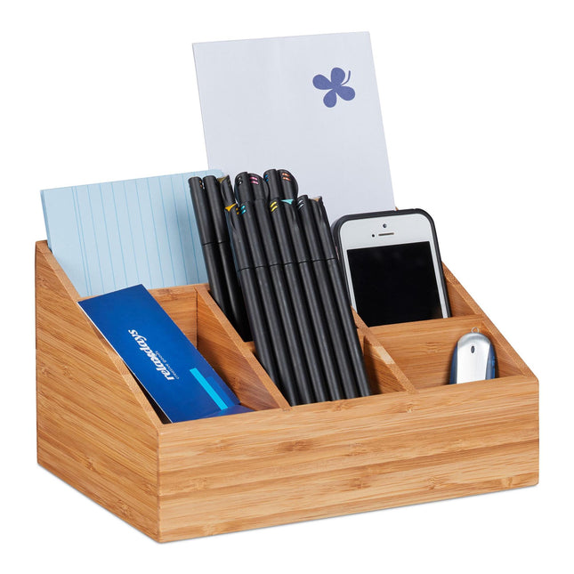 Organizator de birou 6 compartimente
