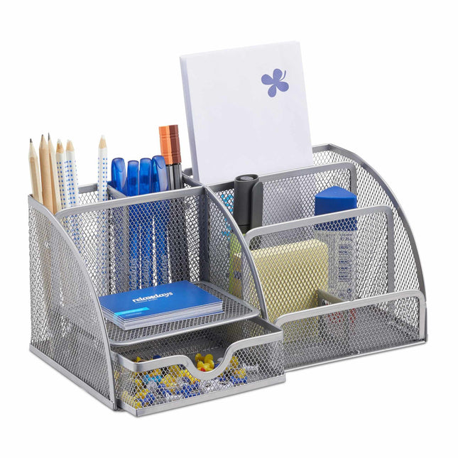 Organizator de birou 6 rafturi Metal