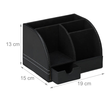Organizator de birou din piele artificiala