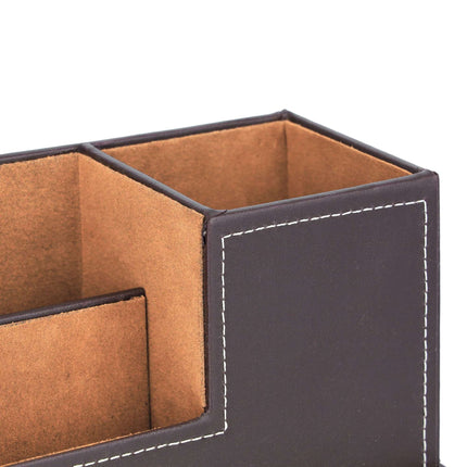Organizator de birou din piele artificiala