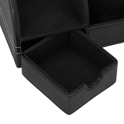 Organizator de birou din piele artificiala