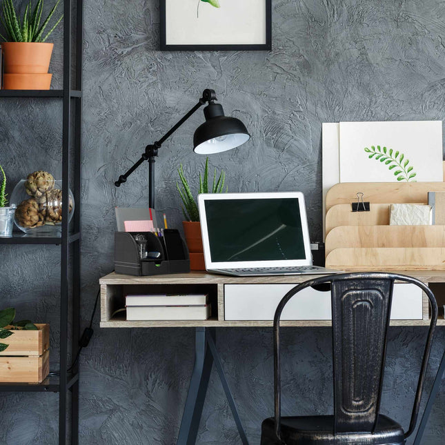 Organizator de birou din piele artificiala