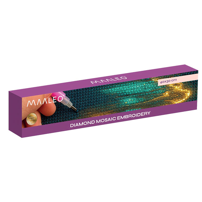 Kit de pictură cu diamant, peisaj de plajă, 40x30cm