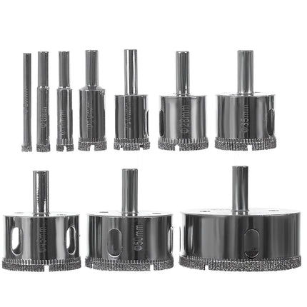 Diamond holesaws - set of 10 pcs. Bigstren 21641