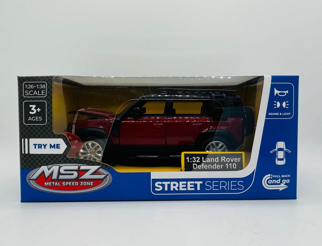 Model turnat sub presiune Land Rover Defender 110 2020, scară 1:32