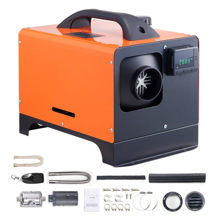 Diesel Air Heater 12V 5KW All-in-One, Remote, LCD