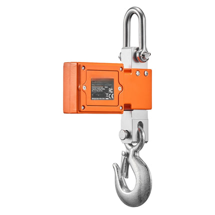 Digital Crane Scale 1100 lb, Cast Aluminum, LCD Display