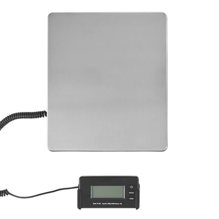 Digital Shipping Scale 440 lb Capacity, LCD, AC DC