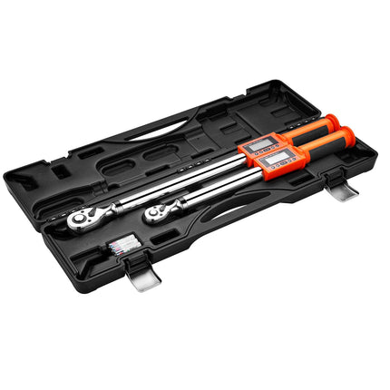Digital Torque Wrench Set, 2-Pc, 1/2 & 3/8, ±2%