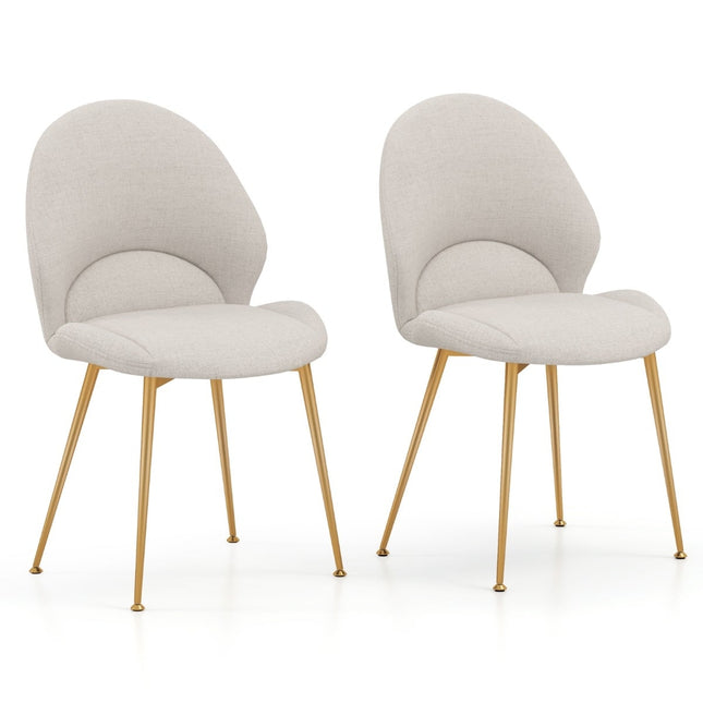 Dining Chairs Set of 2, Ergonomic, 150kg Capacity