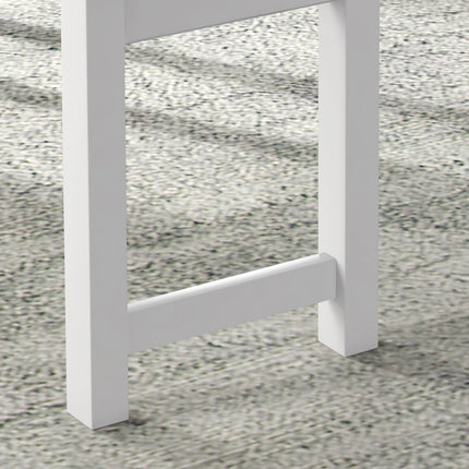 4-piece dining room set in pine, table with bench and chairs