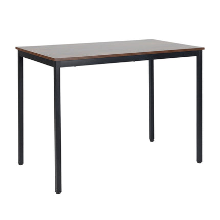 Masă de dining pentru 4 persoane, 110 x 60 cm, blat cu aspect de stejar