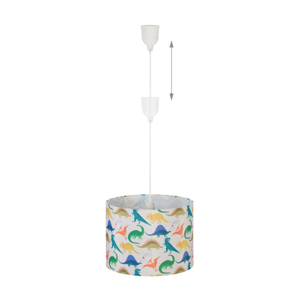 Lampa suspendata Dino camera copiilor