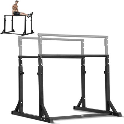 Dip Station, 363 kg Capacity, Adjustable Height