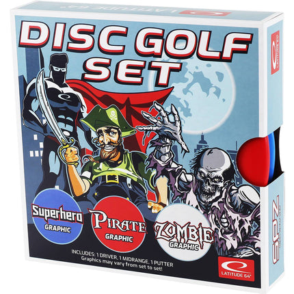 Disc Golf Set SPZ 3 different Discs